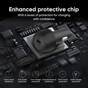 Hot Bán Pd 20W Mini Cổng Duy Nhất USB C Xe Sạc Pd Nhanh Chóng Sạc Dễ Dàng Kết Nối USB C Nhanh Chóng Phổ Xe Sạc - Product Image 6