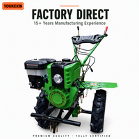 YOUKEXIN Nouveau Modèle 2026 Motoculteur à Connexion Directe à Essence 5HP 6HP 7HP Démarrage Électrique Kit d'Outils pour Champ de Maïs Vente en Gros Garantie 1 An