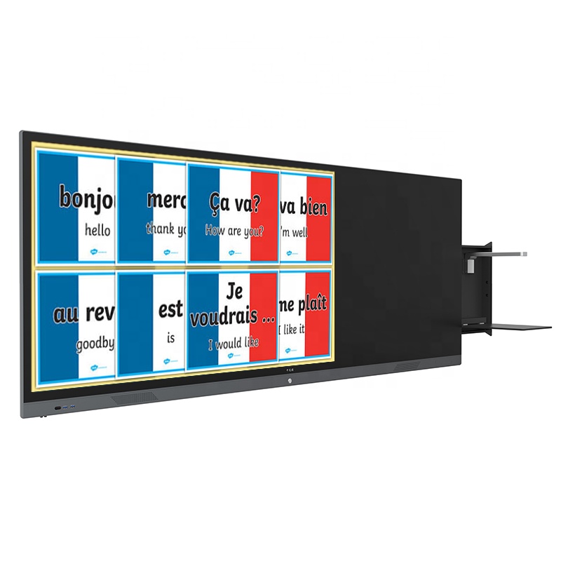Умная школьная Классная доска 80 дюймов, интерактивная панель