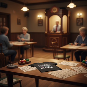 T-shirt à manches longues pour les amateurs de bingo, cadeau amusant pour les femmes - Product Image 3