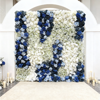 Décoration murale de fleurs pour diverses occasions : Saint-Valentin, Remise de diplôme, Fête des Mères, Noël, Nouvel An, Halloween – Mur floral mauve
