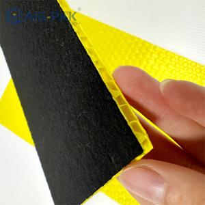 Protection de surface de <span class=keywords><strong>sol</strong></span> en PP haute résistance, protection de surface en nid d'abeille, surface de préhension avec dos en feutre - Product Image 2