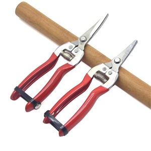 Giá trị hoa snip 18cm Chất lượng cao thép không gỉ vườn snip cong lưỡi pruner Tay Cắt Tỉa Kéo vườn kéo - Product Image 2