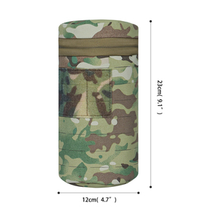 Pochette multifonctionnelle pour bouteille d'eau tactique, camouflage, étanche, porte-bouteille de sport en plein air, sac d'accessoires léger - Product Image 2