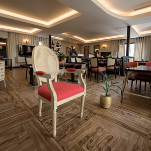 Fauteuils en bois massif Reproduction d'antiquités Chaises <span class=keywords><strong>Louise</strong></span> Meubles de salle à manger et de salon à la française - Product Image 5