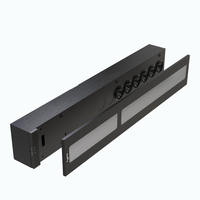 Altavoces Activos de Columna Audfly EA15 con Tecnología Beamforming de 6x2 Pulgadas y Dirección Digital para Sistemas de Refuerzo de Sonido en Gimnasios
