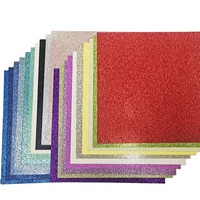 Papier Cartonné Épais à Paillettes Coloré 110lb 300GSM pour Projets Créatifs, Bricolage, Emballage Cadeau et Scrapbooking