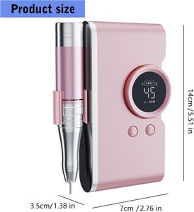 Máquina Profesional para Taladrar Uñas, Amoladora Eléctrica de Alta Velocidad para Uso en Salones de Belleza - Product Image 2