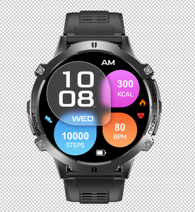 Montre connectée DF X3 NEW, application, étanche, appels, détection de la fréquence cardiaque, plus de 100 modes sportifs, montre connectée d'extérieur pour hommes - Product Image 2