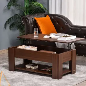 Höhen verstellbare Couch tische aus Holz möbeln