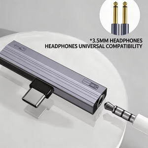 Adaptateur USB Type C <span class=keywords><strong>vers</strong></span> prise jack 3,5 mm 10W, charge rapide, <span class=keywords><strong>convertisseur</strong></span> <span class=keywords><strong>audio</strong></span> USB-C 2 en 1 pour iPhone 15 16 17 Samsung - Product Image 5