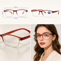 Lunettes de lecture en plastique pour presbytie, lunettes prêtes à l'emploi, emballage en vrac