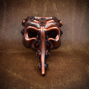 <span class=keywords><strong>Masque</strong></span> de <span class=keywords><strong>bec</strong></span> d'oiseau de tuyau créatif, <span class=keywords><strong>masque</strong></span> de décoration artisanale d'Halloween punkified de docteur de la peste - Product Image 3