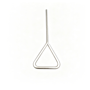 Espalda de Laboratorio Triangular de Acero Inoxidable de 4 cm para Microbiología, Espalda para Placas de Agar, Autoclavable - Product Image 3