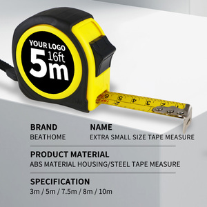 Nouveau Mètre Ruban en Acier Haute Précision de 3m avec Boîtier en Cuir PVC Rond et Plastique ABS, Logo Personnalisable, Système de Mesure Mètre et Métrique - Product Image 2