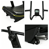 Caminadora Curva de Potencia Autogenerada con Resistencia Magnética, Aprobada por CE, Manual, Carga de 180 kg, para Gimnasio Comercial, Entrenamiento Cardiovascular, LED
