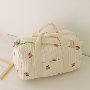 Bolsa de Mano Multifuncional de Gran Capacidad, Ligera, Diagonal, Nueva, Bordada, de Algodón, para Viajes, Bolsa de Maternidad - Product Image 4