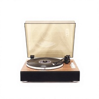 Tourne-disque vinyle transfrontalier avec haut-parleur intégré, qualité sonore magnétique dynamique, format LP, idéal pour la maison, fabriqué à Shenzhen