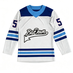 Sublimatie ijshockeykleding geborduurde ijshockeytrui op maat gemaakte ijshockeysokken - Product Image 5