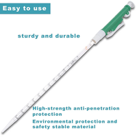 Pipette de laboratoire Levo E, micro-pipette, pompe de remplissage de liquide, 2 ml, 5 ml, 10 ml, 25 ml, pipette sérologique, laboratoire