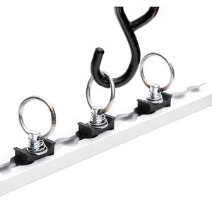 Goujon unique à dégagement rapide Airline L Track 50cm ancre d'arrimage de charge en aluminium pour motos accessoires essentiels - Product Image 1