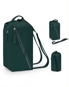 Muestra gratuita, venta al por mayor de fábrica, bolsas de yoga Lulu con logotipo personalizado, bolsas de fitness impermeables de moda, bolsas cruzadas para el hombro, bolsas de gimnasio. - Product Image 3
