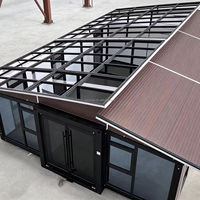 Magasins de conteneurs modulaires préfabriqués, cafés en conteneurs, magasins modernes modulaires, centres commerciaux, résistants aux tremblements de terre, faciles à installer