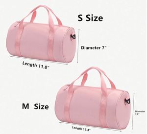 Sac de sport personnalisé pour femme/homme, sac de week-end, sac de voyage avec nom, compartiment sec/humide séparé, sac de gym - Product Image 4