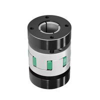 Manchon d'expansion flexible personnalisé en forme de fleur de prunier, accouplement élastique en acier 45/alliage d'aluminium, usinage de précision