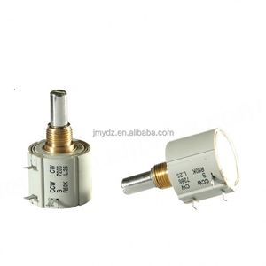 Potentiomètre de précision multi-tours CCW MEXICO 7286R/7276R 10 tours 2W 1K2K 5K10K - Product Image 1