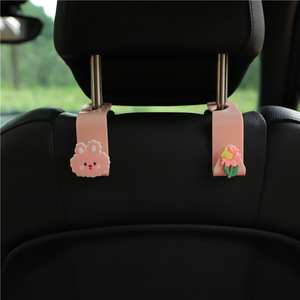 <b>Car</b> Cartoon Headrest Hooks ABS Material Multifunctional Seat Back Hanger For <b>Car</b> <b>Interior</b> Decoration - Product Image 3