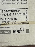 Interruptor de Circuito de 4 Polos Sace Tmax Xt1 N 125 Plc, Modelo Xt1nu4015aaa000xxx