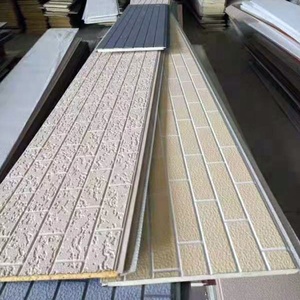 Revêtement extérieur, panneaux muraux isolés, <span class=keywords><strong>isolation</strong></span> thermique, résistance au feu et à l'eau, écologiques, pour chambre froide, hôtel - Product Image 5