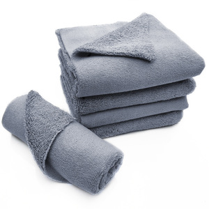 Serviette de lavage de voiture en microfibre 40x40 cm, chiffon de nettoyage ultrasonique absorbant pour le detailing automobile - Product Image 3