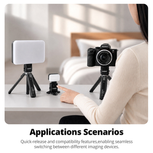 Base Magnética de Liberación Rápida AMBITFUL MC1 para Cámara de Acción, Adaptador de Trípode con Rosca de <span class=keywords><strong>1</strong></span>/4 para <span class=keywords><strong>DJI</strong></span> <span class=keywords><strong>Osmo</strong></span> Pocket 4/3 - Product Image 5