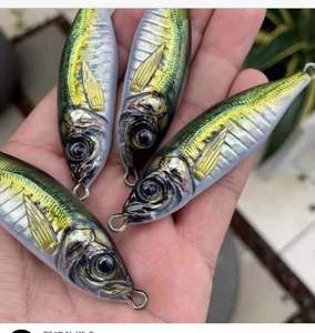 LETOYO Leurre de gabarit en diamant à impression 3D 7g-80g <span class=keywords><strong>LITTLE</strong></span> <span class=keywords><strong>JACK</strong></span> Leurre de pêche en mer pour lancer à terre Appât de gabarit en plomb à pas lent - Product Image 4