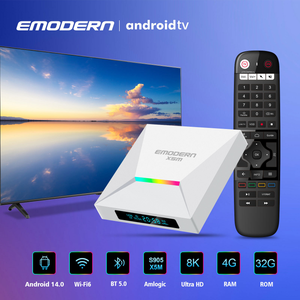 Android 11 4K IPTV Set Top Box 60fps 2GB RAM 16GB ROM BT Dual WiFi Quad Core STB Reproductor Multimedia OTT 12 Meses de Garantía Enchufe del Reino Unido - Product Image 2
