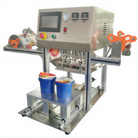 Machine de découpe et de thermoscellage pour boîtes de parfum de voiture de bureau, bouteilles/boîtes en aluminium