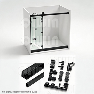 <span class=keywords><strong>Kit</strong></span> <span class=keywords><strong>de</strong></span> quincaillerie pour <span class=keywords><strong>porte</strong></span> <span class=keywords><strong>de</strong></span> <span class=keywords><strong>douche</strong></span> coulissante pliante en verre, gain <span class=keywords><strong>de</strong></span> place pour mini-salle <span class=keywords><strong>de</strong></span> bain - Product Image 1