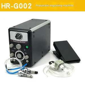 Nouvel équipement d'outillage de bijouterie Yunqingtech : Machine de gravure pneumatique à double tête pour bijoux, graveurs pneumatiques portatifs - Product Image 2