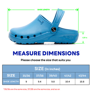 <span class=keywords><strong>Scarpe</strong></span> <span class=keywords><strong>da</strong></span> Infermiere con Suola Morbida, Traspiranti, Professionali, Zoccoli Ospedalieri Premium in EVA, Calzature <span class=keywords><strong>da</strong></span> Lavoro per <span class=keywords><strong>Infermieri</strong></span> - Product Image 6