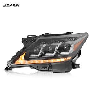 Ensemble de phares Jushun Lexus LX570 à trois lentilles avec feux de jour LED et feux de circulation dynamiques – Amélioration - Product Image 2