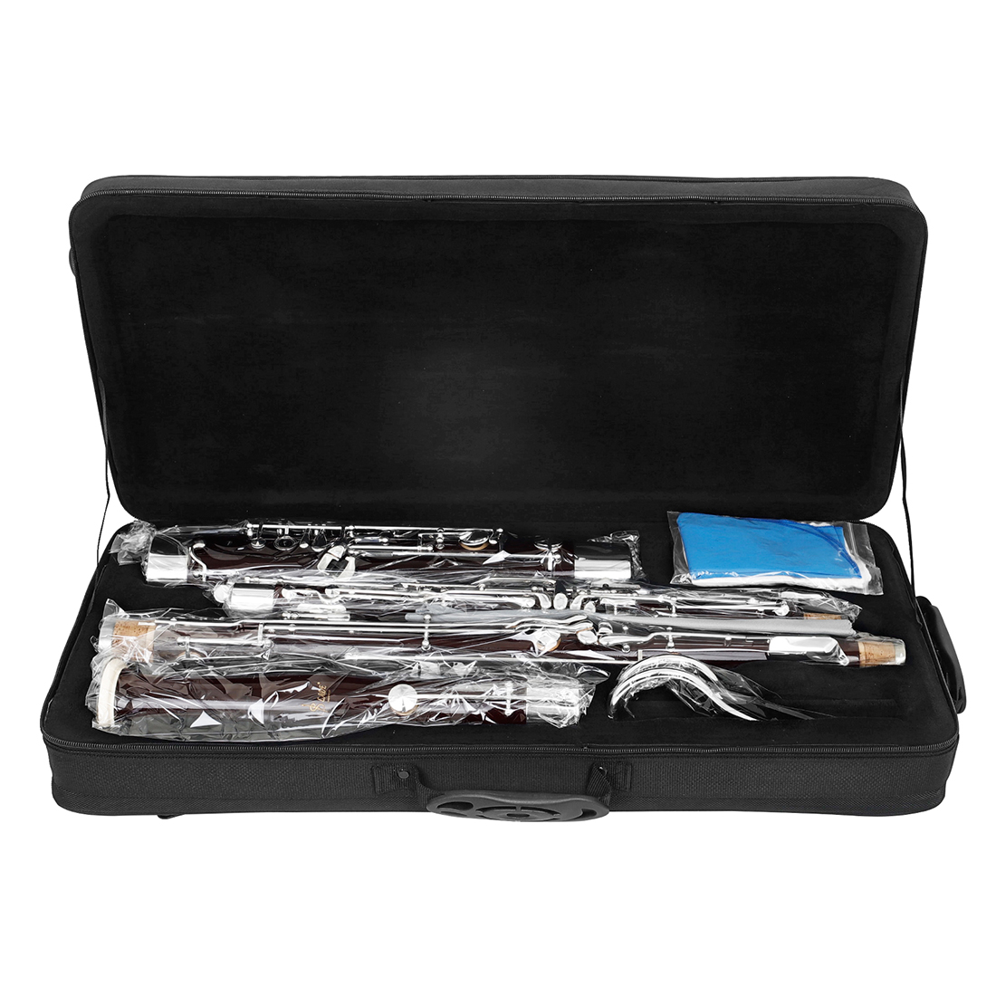 SLADE Maple Wood C Tone Bassoon in Red or Black - Professional