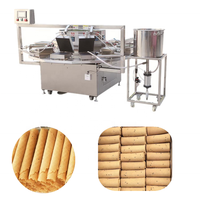 Machine à fabriquer des cônes sucrés commerciaux, machine à fabriquer des gaufrettes comestibles, machine à fabriquer des rouleaux de gaufrettes