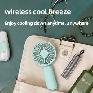 Ventilador Portátil Mini Recargable con Enfriamiento por Aire, Ideal para Estudiantes y Actividades al Aire Libre, Regalo Perfecto, Personalizable de Fábrica - Product Image 3