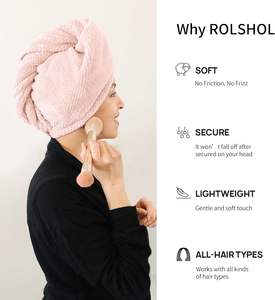 <span class=keywords><strong>Serviette</strong></span> à cheveux à séchage rapide, impression personnalisée, microfibre, légère, idéale pour les voyages - Product Image 4