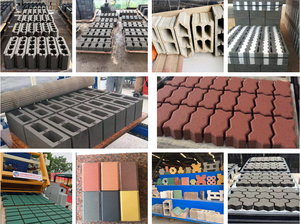 QT4-15 tự động đa chức năng xi măng rỗng Khối Máy làm khối dây chuyền sản xuất - Product Image 3
