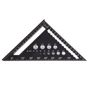 Règle <span class=keywords><strong>de</strong></span> mesure glissière combinaison règle carrée charpentier outil carré dessin Angles ligne règle plaque travail du bois carré - Product Image 2