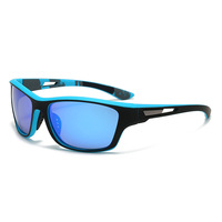 TR90 nouveau sport polarisé pleine jante anti-reflet lunettes de soleil Protection UV coupe-vent caractéristiques à la mode 3040 course