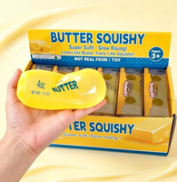 72 PACK US RTS Super Soft Non-toxic 4oz vaseline Butter Stick Squishy Anti-anxiety Squeeze Sensory Promotion Toy with Box for Kid